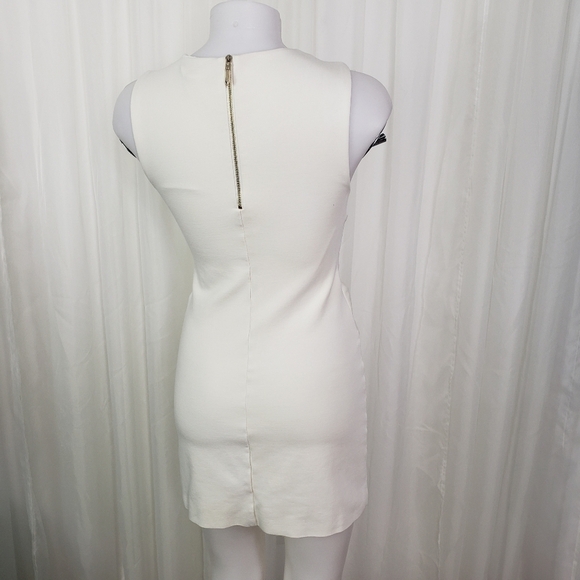 Ted Baker London Papron tie front mini dress white/ivory Ted size 0 = US size 2 - Picture 3 of 13